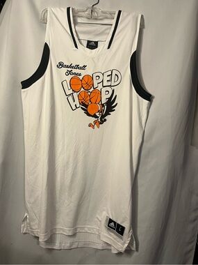Adidas Basketball Jersey “Basketball Jones Looped Hoop Size L